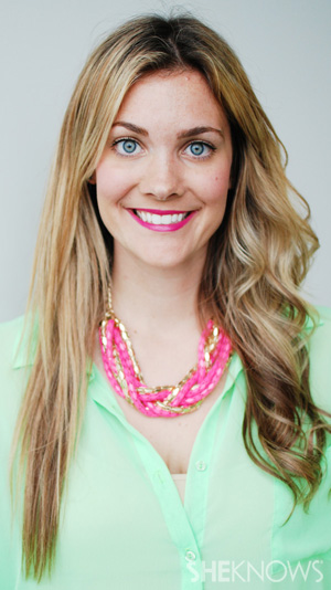 How to use a beachwaver -- Step 
