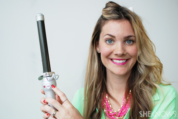 How to use a beachwaver -- Step 7