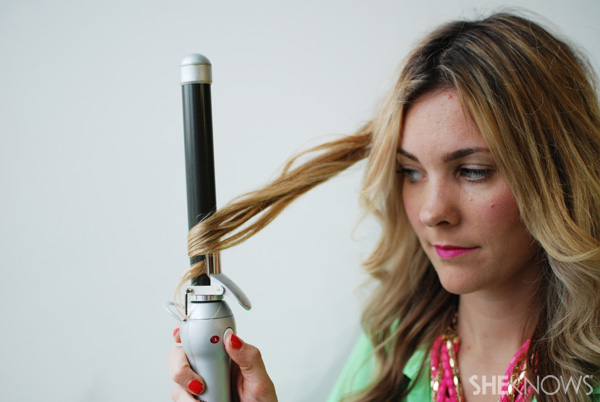 How to use a beachwaver -- Step 9