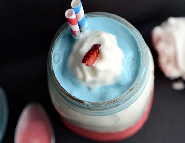Inaugural boozy milkshake