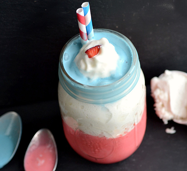 Inaugural boozy milkshake
