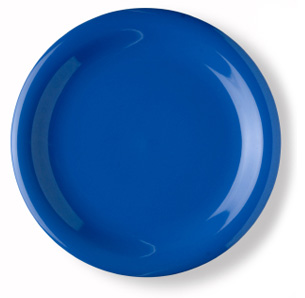 blue plate