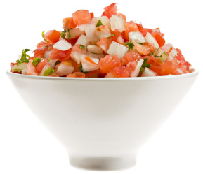 Homemade salsa