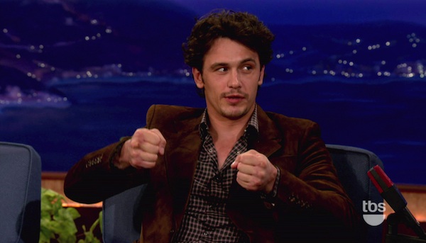 James Franco on Conan