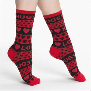 Heart socks
