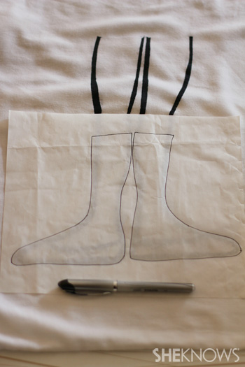 Create shoe template