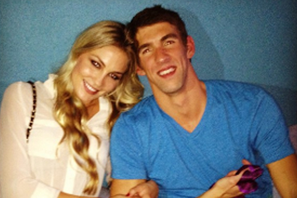Michael Phelps and Megan Rossee