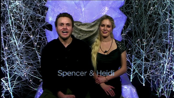 Montag and Pratt on Celebrity Big Brother U.K. finale.