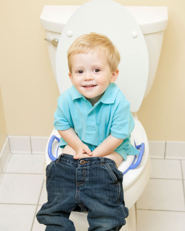 Potty training: When to try underwear