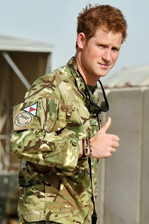 Prince Harry is done in Afghanistan