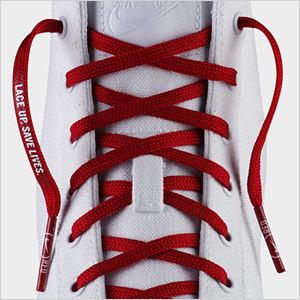 Nike RED Laces