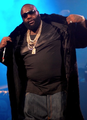 Rick Ross on stage