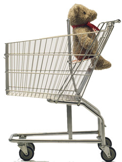 shopping cart kid seat