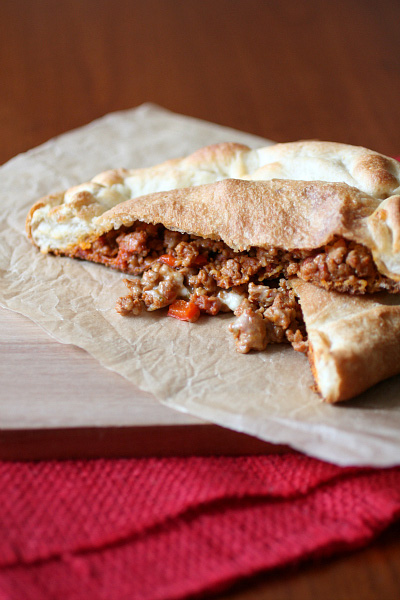 Smoked paprkia pork calzone recipe