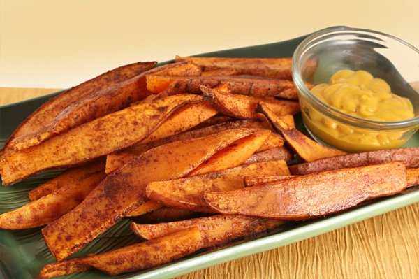 Baked sweet potato fries