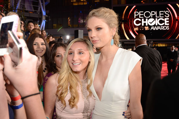 Taylor Swift sad at the 2013 PCAs