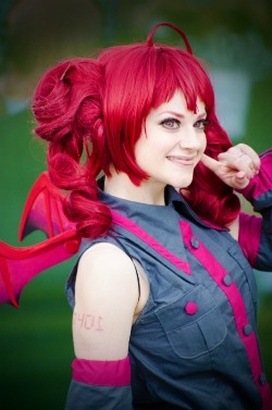 Teen at anime festival