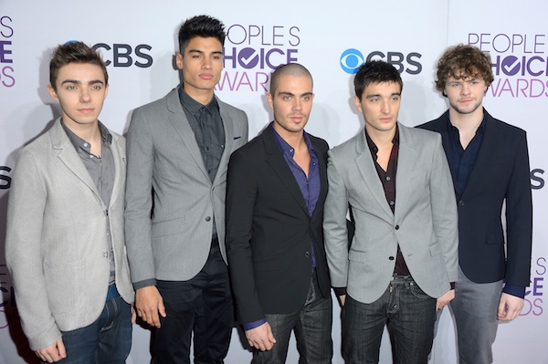 The Wanted at the People's Choice Awards.
