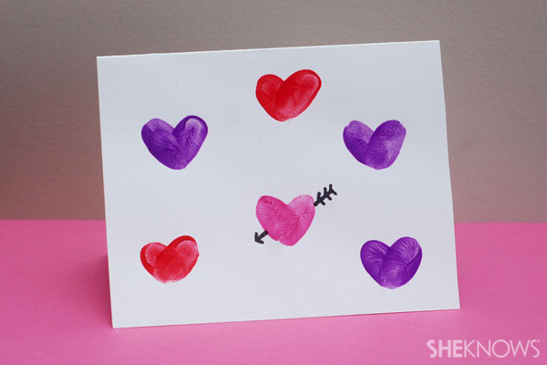Thumbprint Valentines