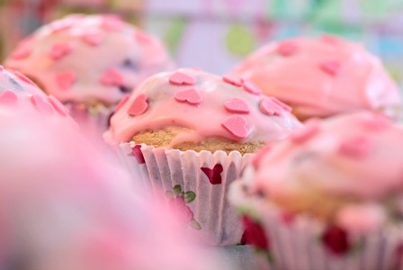 Valentine's Day cupcakes