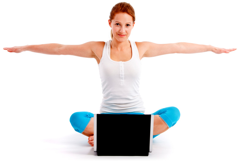 Woman on laptop