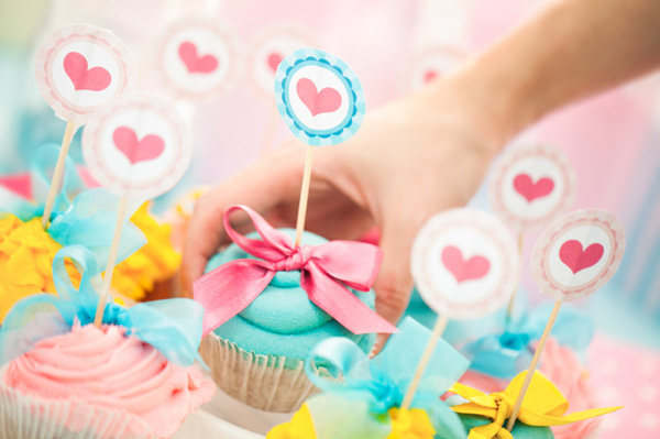 Valentine's Day cupcakes