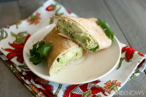 Avocado and lime chickpea salad sandwiches recipe