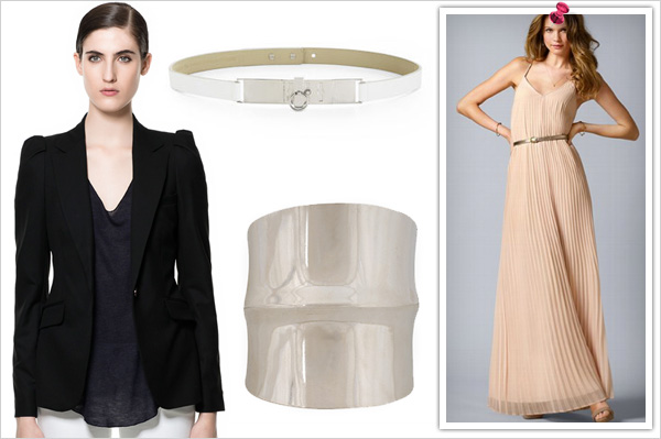 Office Chic: Teamed with a Maxi skirt