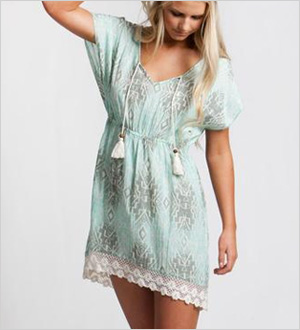 Summit Dress in Brook Green