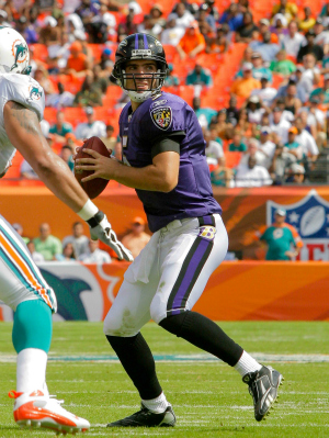 Baltimore Ravens Quarterback Joe Flacco