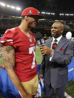 San Francisco 49ers quarterback Colin Kaepernick