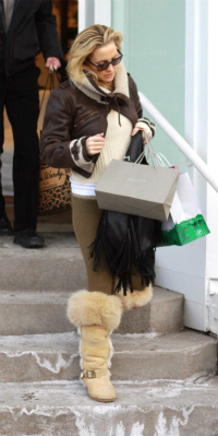 Kate Hudson in Aspen