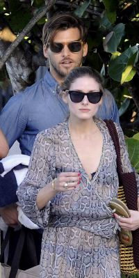 Olivia Palermo and boyfriend vacationing in St. Barts