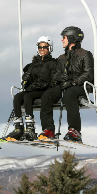 Zoe Saldana in Aspen