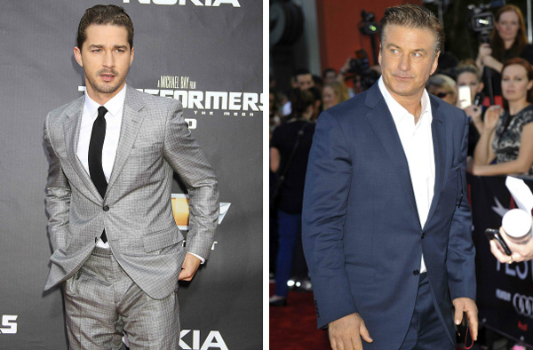 Shia LaBeouf vs Alec Baldwin
