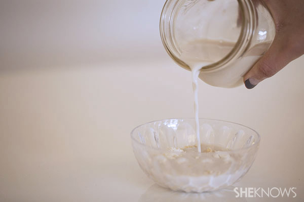 Facial mask step 2