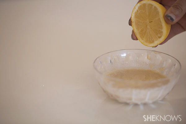 Facial mask step 3