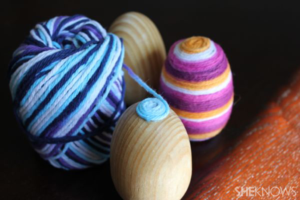 Yarn eggs