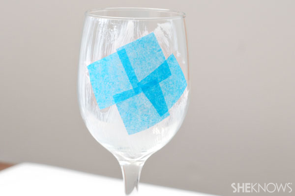 Elijah's cup - layer the tissue paper
