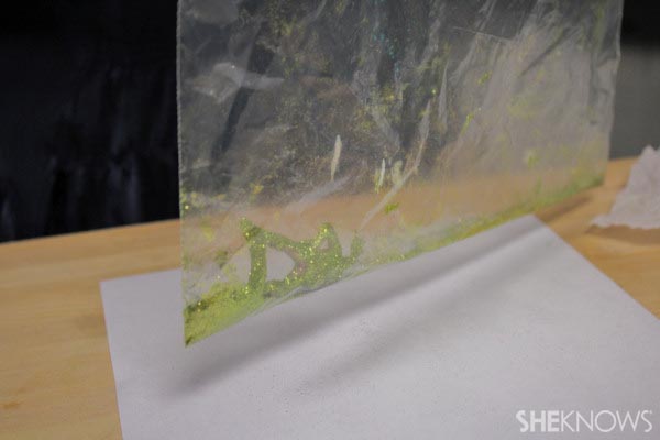 Glitter canvases army men