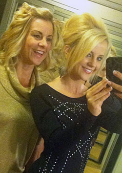 Payton Rae and mom Kim Burrows