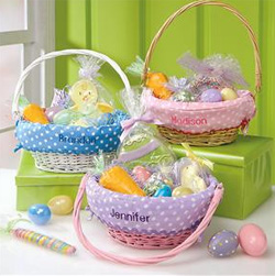 Personalized Easter baskets
