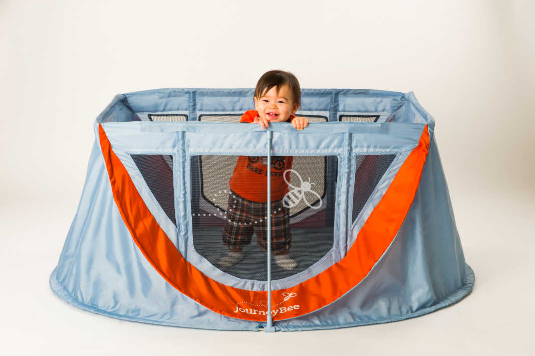 The Journeybee Travel Crib Was Made For Moms On The Move