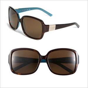Kate spade sunglasses in aqua