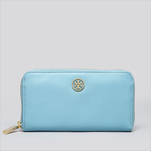 tori burch blue sky wallet