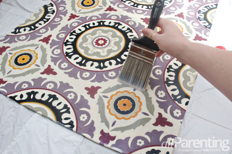 fabric rug step 8