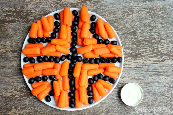 Veggie Tray Basketballs