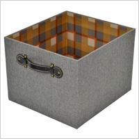 Threshold Hard-Sided Gray Bins, $29.99