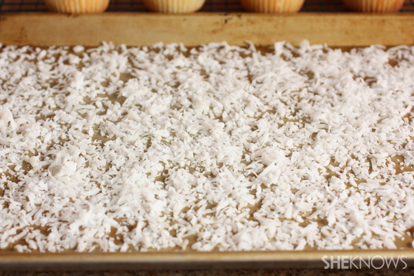 Toast coconut