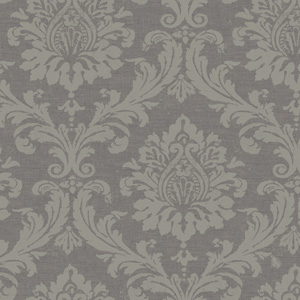 Grey Medallion wallpaper at Designyourwall.com, $112.